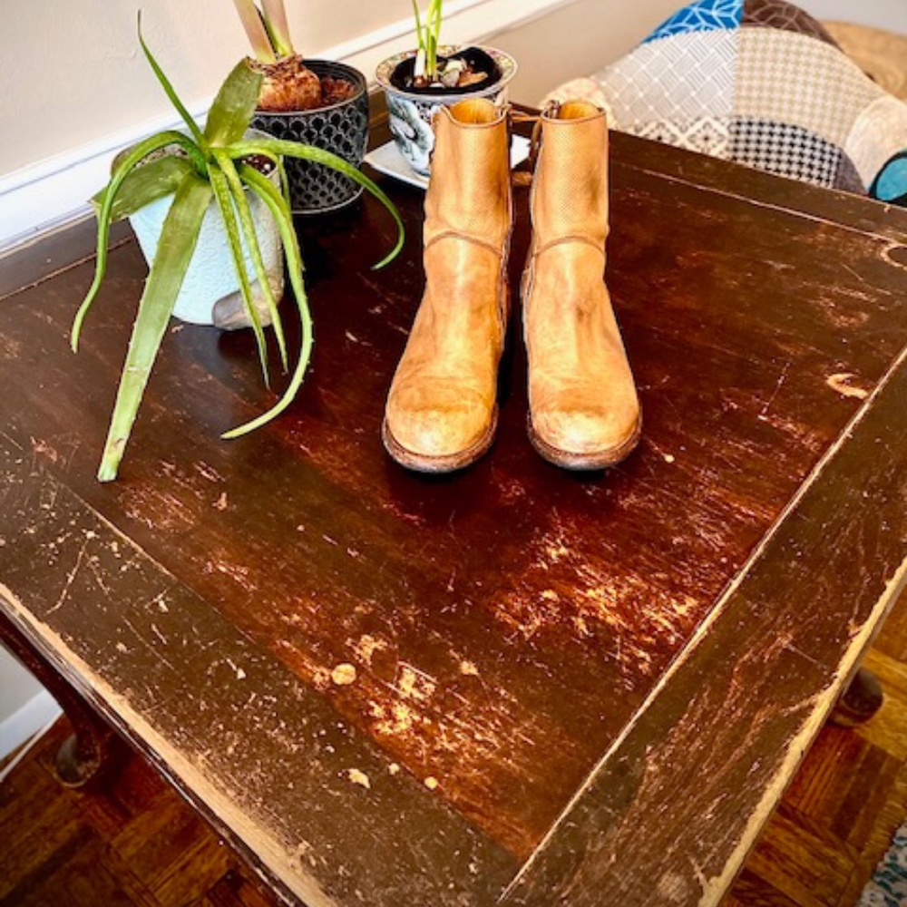 Bed Stu Cheshire Tan Leather Ankle Boots
